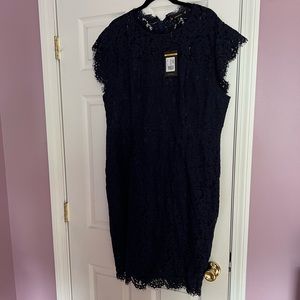 NWT Retro Lace Sleeveless Formal Dress Size 3X (runs small closer to 1X)